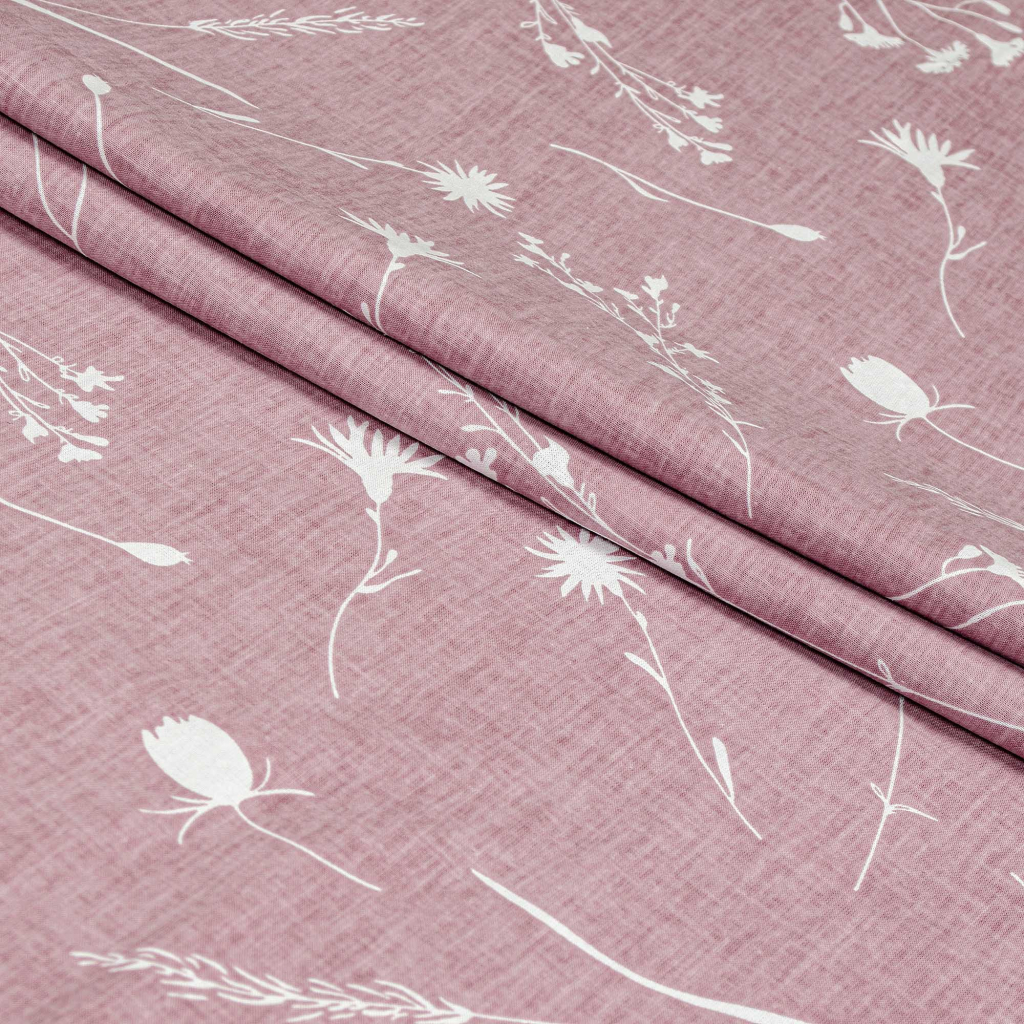 Постільна білизна Home Line Волошки лілово-сірий бязь полуторний (173834) Постільна білизна Home Line Волошки лілово-сірий бязь полуторний (173834)