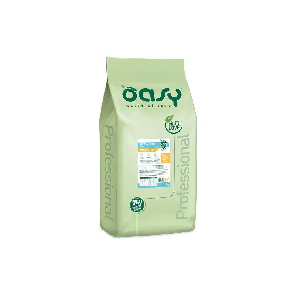 Сухий корм для собак OASY LIFESTAGE Puppy&Junior Small курка 1 кг (8053017348780)