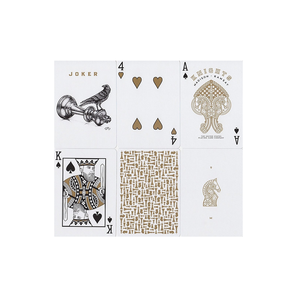 Гральні карти Ellusionist Knights (gold) (PC_ELKNg) Гральні карти Ellusionist Knights (gold) (PC_ELKNg)
