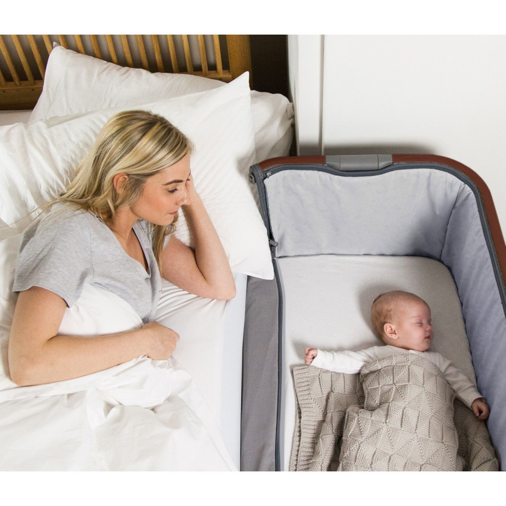 Ліжечко Tutti Bambini CoZee Luxe gray (211208/6581)