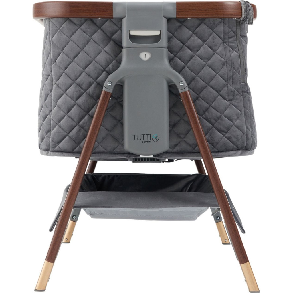 Ліжечко Tutti Bambini CoZee Luxe gray (211208/6581)