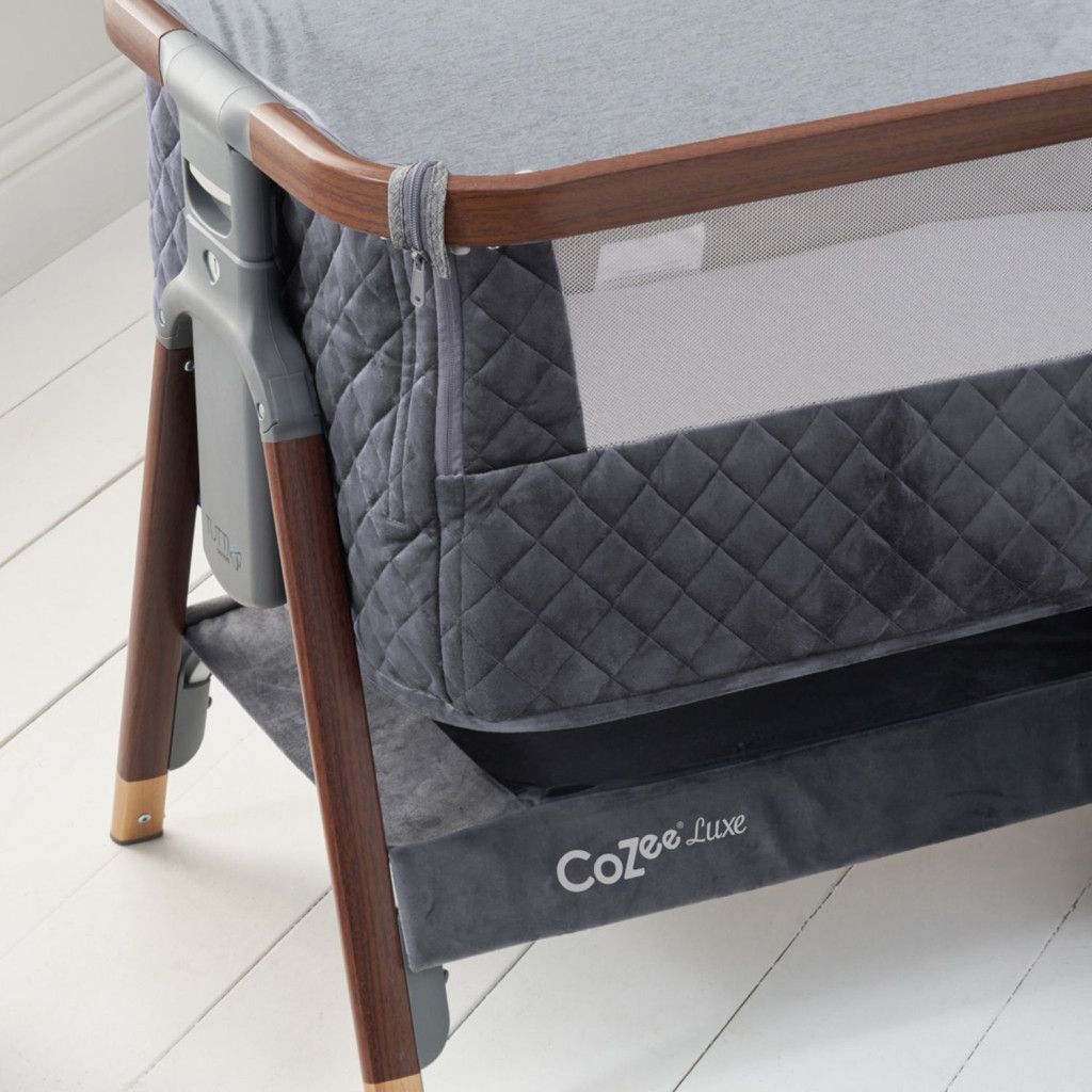 Ліжечко Tutti Bambini CoZee Luxe gray (211208/6581)