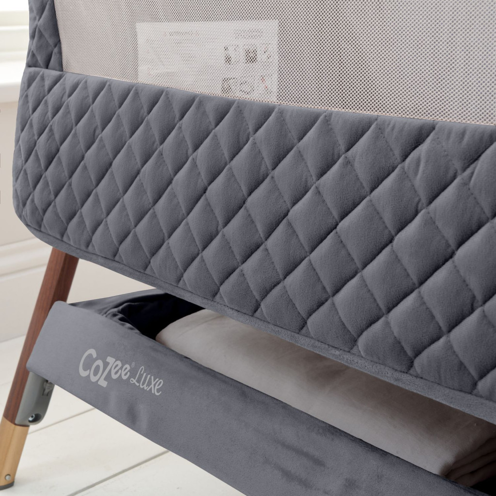 Ліжечко Tutti Bambini CoZee Luxe gray (211208/6581)