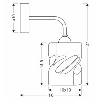 Бра Candellux 21-00125 Felis (21-00125)