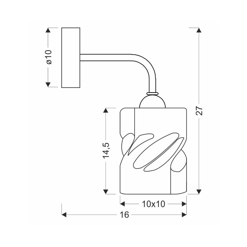 Бра Candellux 21-00125 Felis (21-00125)