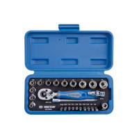 Set of tools KING TONY 1/4" 27 pcs. (2027MRE)