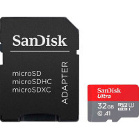 Карта пам'яті SanDisk 32GB microSDHC class 10 UHS-I A1 (SDSQUA4-032G-GN6IA)