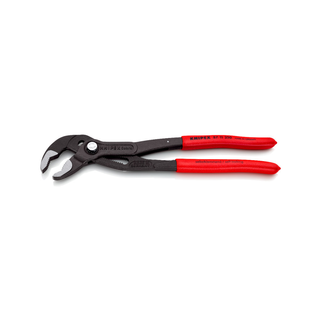 Кліщі KNIPEX сантехнічні Cobra matic з пружиною (87 11 250)