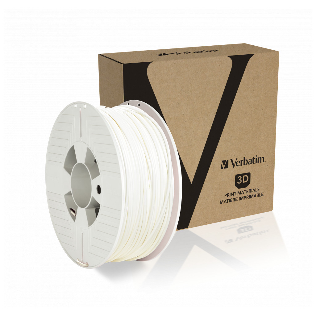 Пластик для 3D-принтера Verbatim ABS 2.85мм white 1kg (55034) Пластик для 3D-принтера Verbatim ABS 2.85мм white 1kg (55034)
