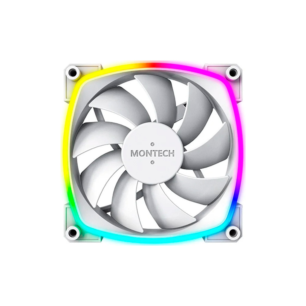 Кулер до корпусу MONTECH AX120 PWM WHITE Кулер до корпусу MONTECH AX120 PWM WHITE