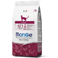 Dry food for cats Monge Cat Indoor with the taste of chicken and rice 5 kg (8009470156011)