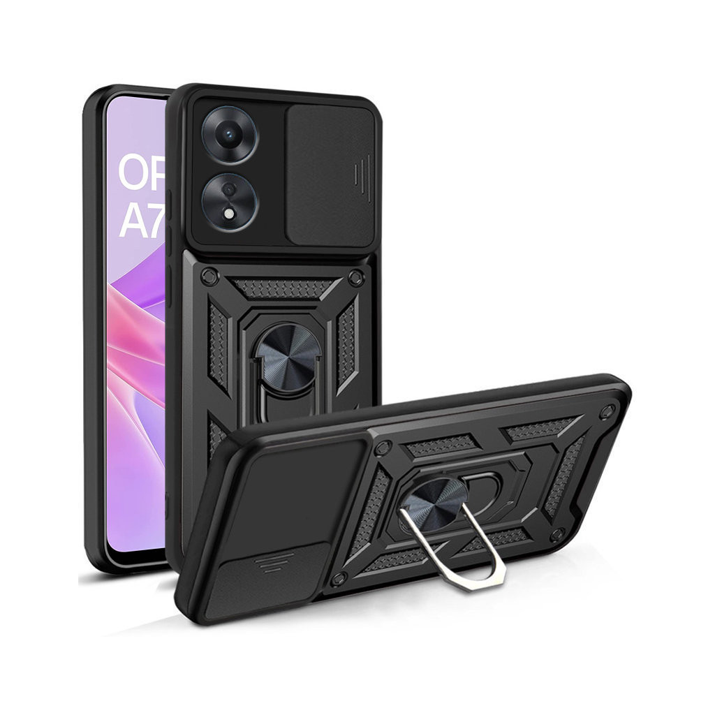 Чохол до мобільного телефона BeCover Military Oppo A78 4G Black (710711) Чохол до мобільного телефона BeCover Military Oppo A78 4G Black (710711)