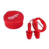 Milwaukee reusable earplugs with cord, 3 pcs (4932471904)