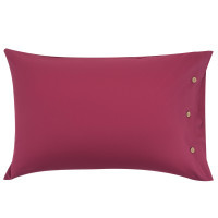 ARDESTO Mix&Match pillowcase 50x70 100% cotton, burgundy satin (ART5070PCR)