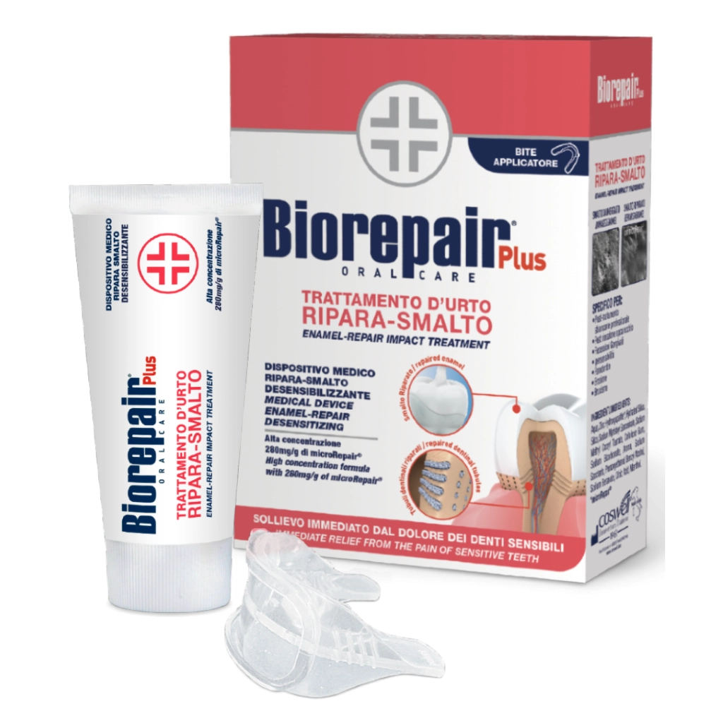 Гель для ротової порожнини Biorepair Plus Десенситайзер відновлювальний 50 мл + Капа (8017331089651)