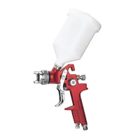 Paint sprayer Auarita HVLP 2.0 mm, top. p/b 600ml (H-827B-2.0)