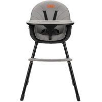 Стілець для годування MoMi Reki 2в1 Black (KRKA00033)