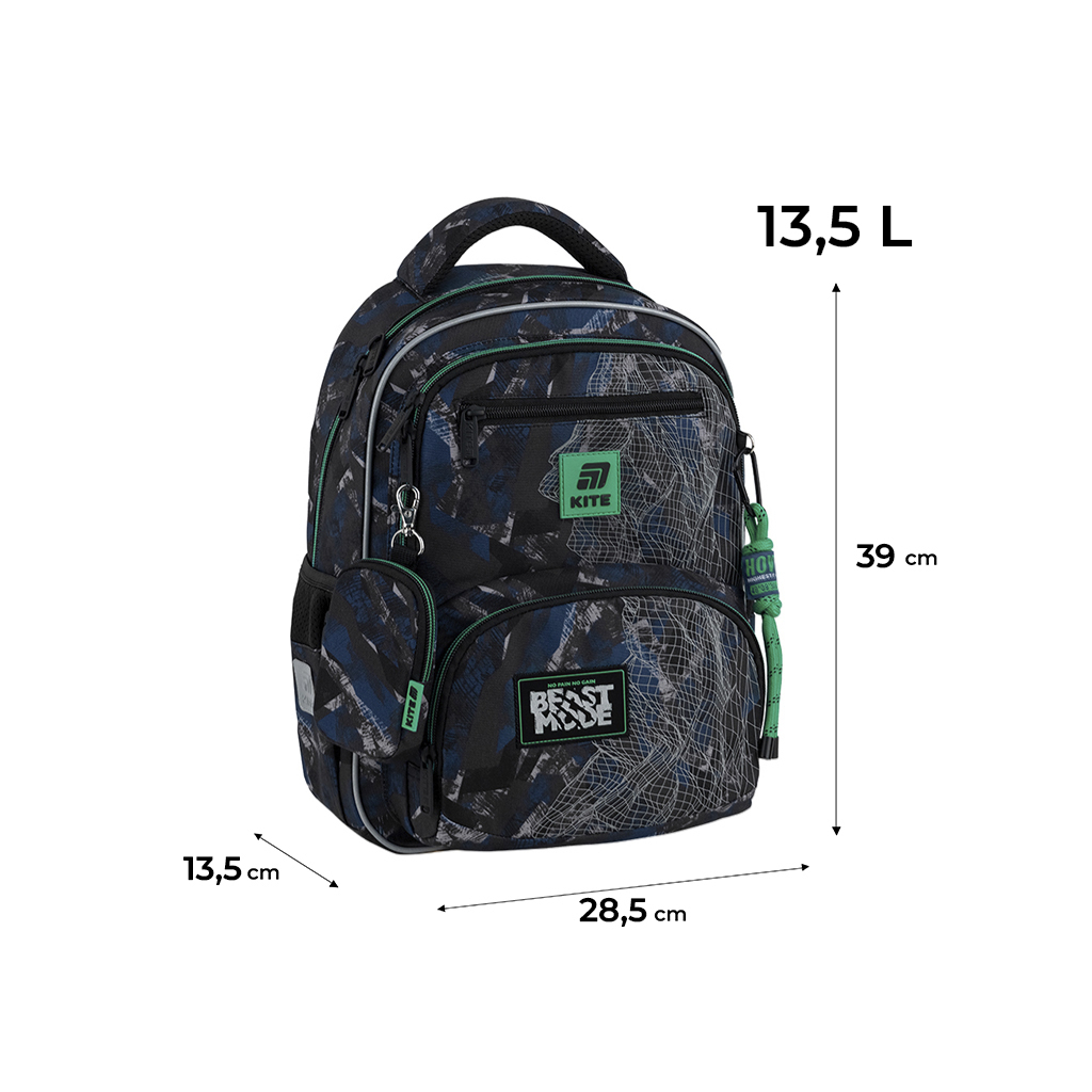 Рюкзак шкільний Kite Education 773 Beast Mode (K25-773M-3)