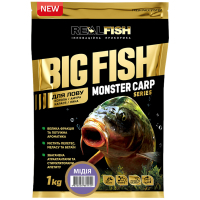 Прикормка Real Fish Big Fish Monster Carp Мідія 1kg (809.00.16)