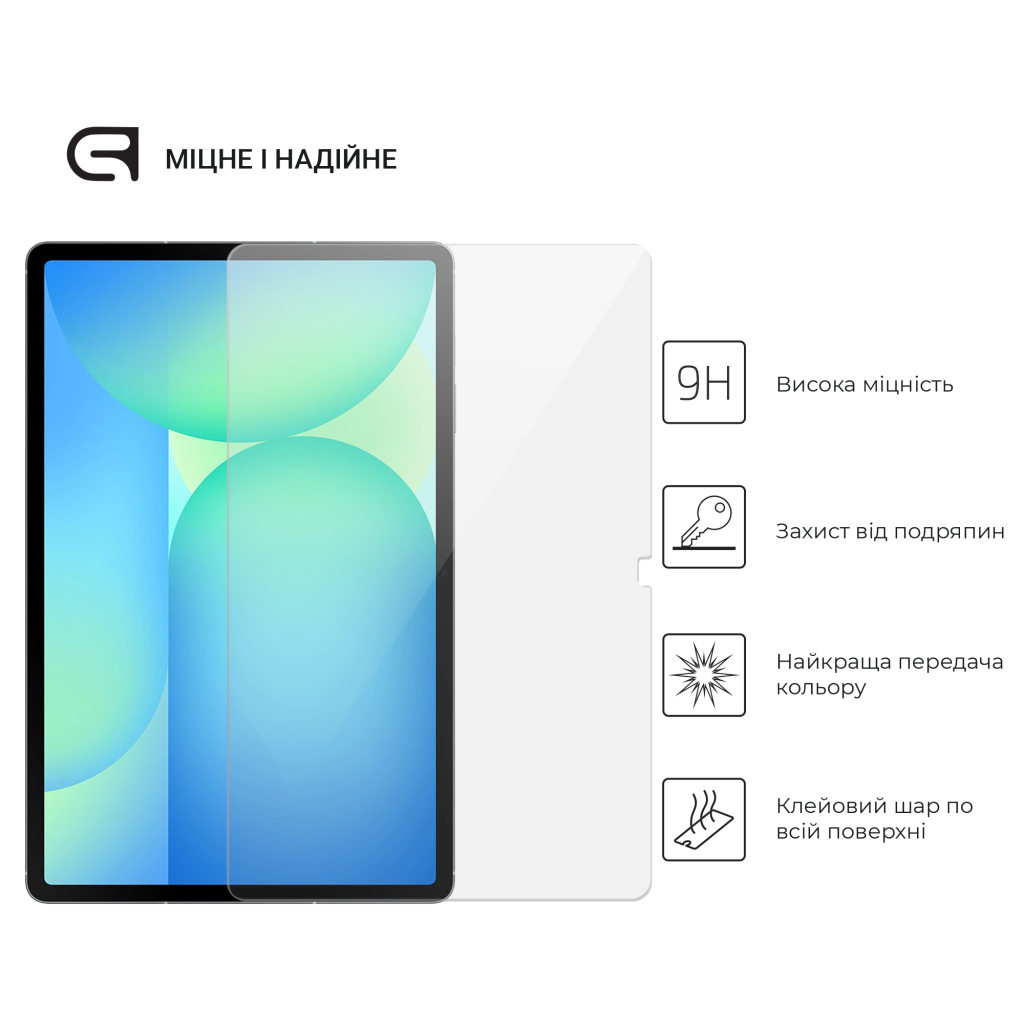 Скло захисне Armorstandart Glass.CR Samsung Tab S10 FE+ (SM-X620/X626) Clear (ARM85349)