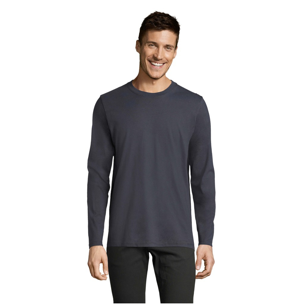 Лонгслів Sol's Imperial LSL men графітовий L (02074381L)