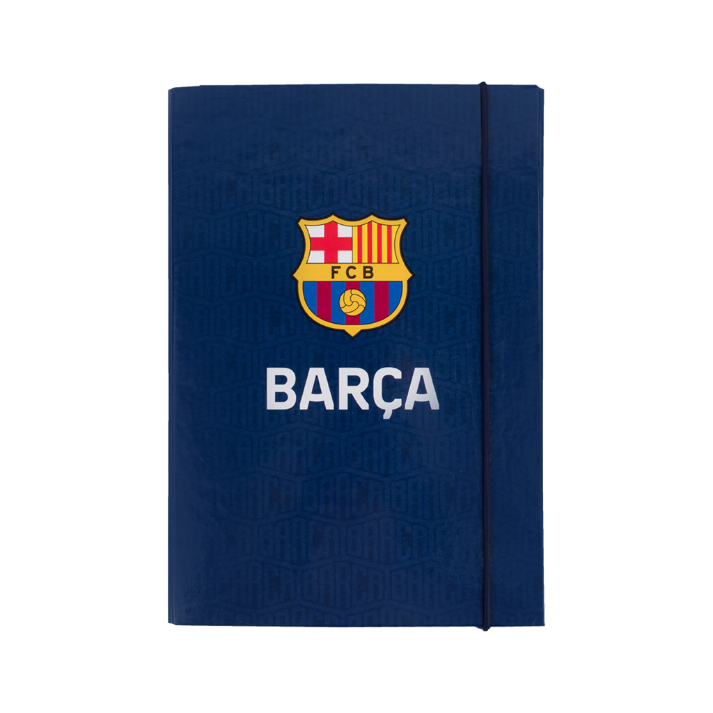 Папка для зошитів Kite В5 на гумці FC Barcelona (BC25-210)