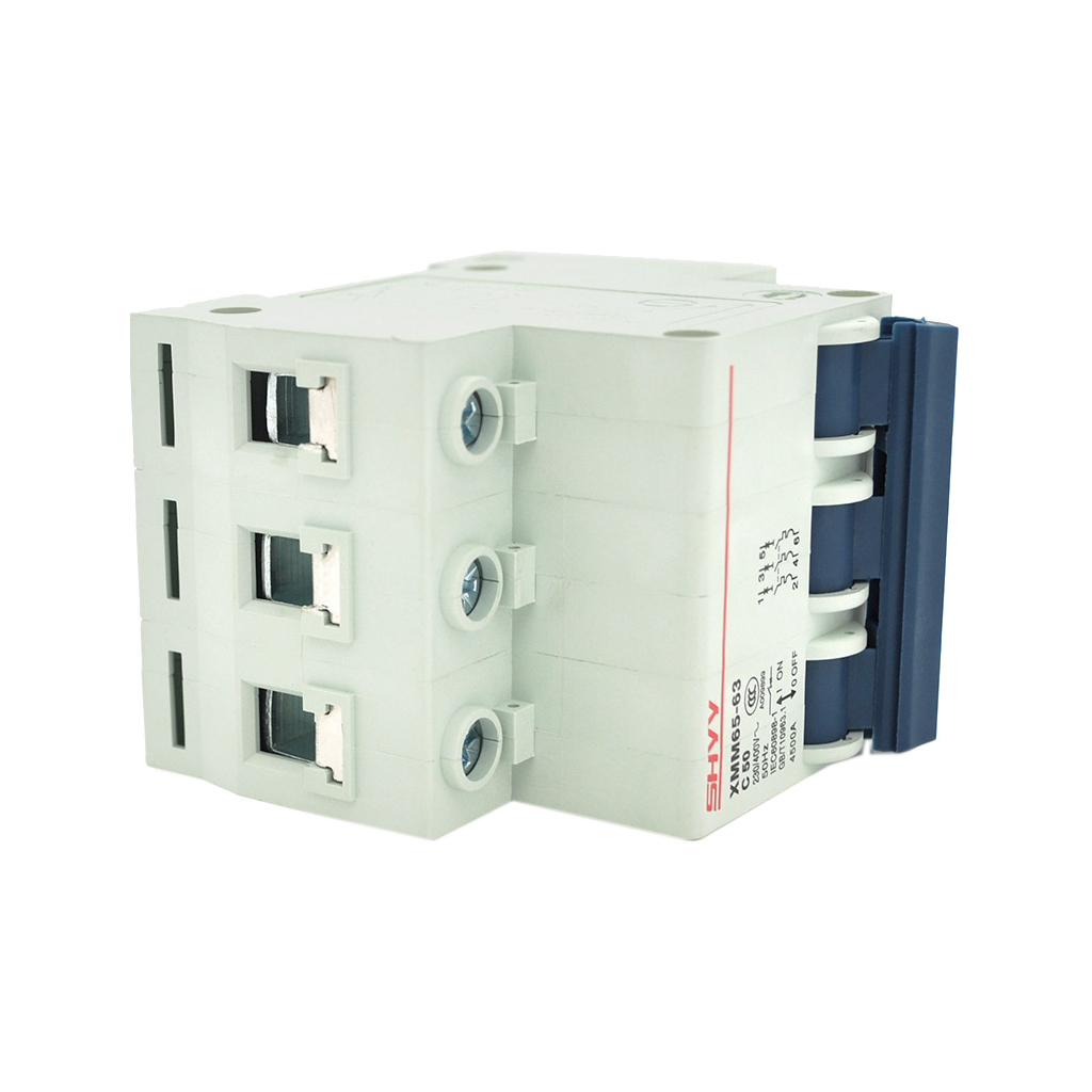 Автоматичний вимикач Voltronic 3P C50, 230/400V (XMM65-63 3P C50)