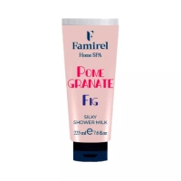 Famirel shower gel Silk milk Fig and pomegranate 225 ml (7290114085960)