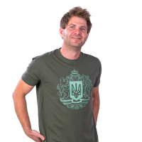 T-shirt Sol's Imperial 190 Coat of arms of Ukraine khaki S (11500269/137S)
