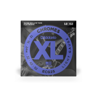 D'Addario XL Chromes Light Guitar Strings (12-52) (ECG25)