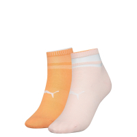 Socks Puma Short Sock Structure Women 2P 103002001-010 peach, pink 35-38 (8718824798912)