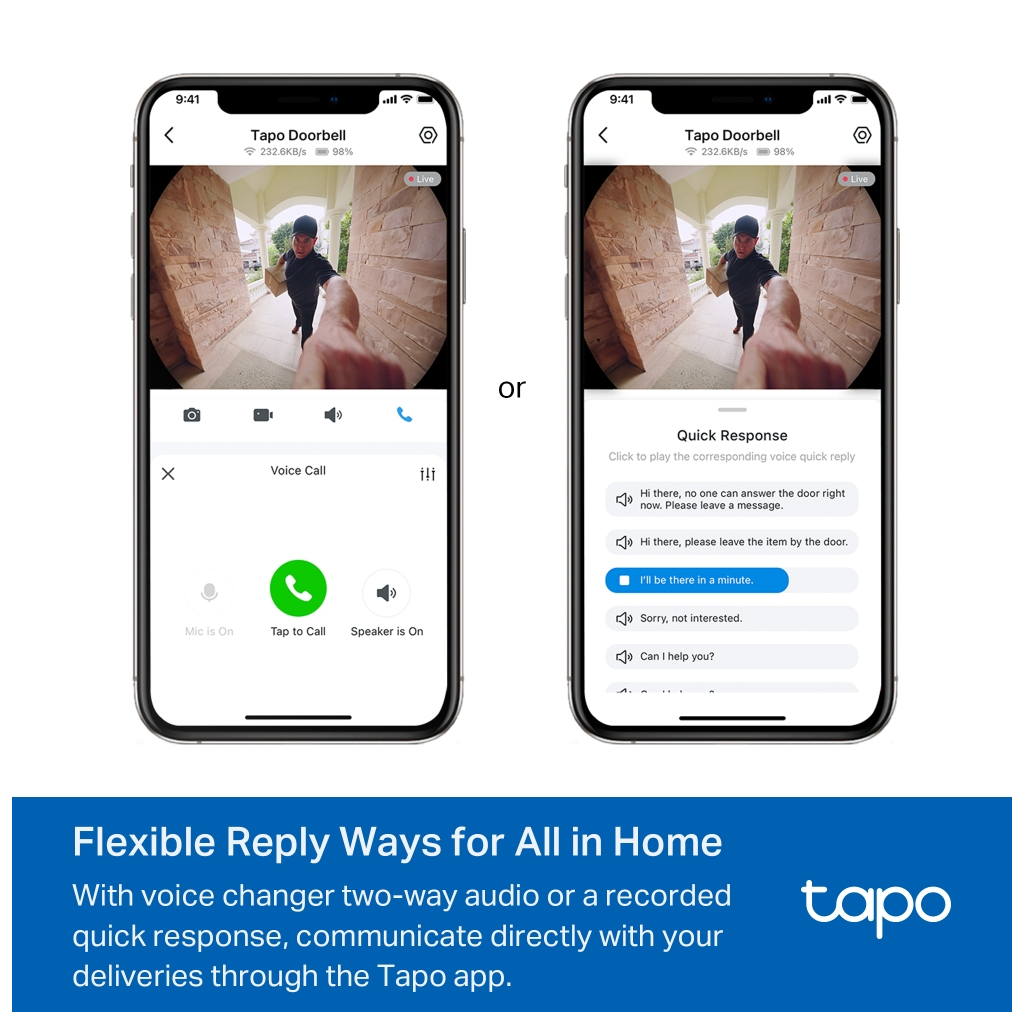 Дверний дзвінок TP-Link Tapo D235 (TAPO-D235)