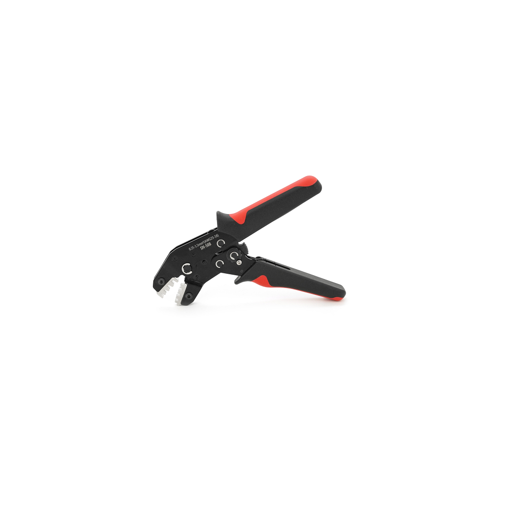 Затиск для клем Voltronic SN-58B для обтискання клем, 0.25-1.5mm2, Black-red (SN-58BR)