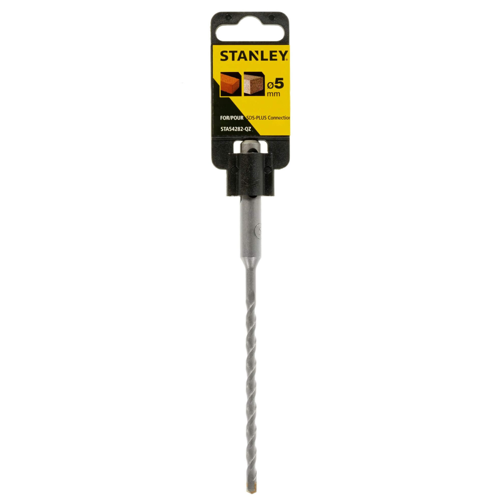 Бур Stanley SDS-Plus 5х100х160мм, 1шт. (STA54282) Бур Stanley SDS-Plus 5х100х160мм, 1шт. (STA54282)