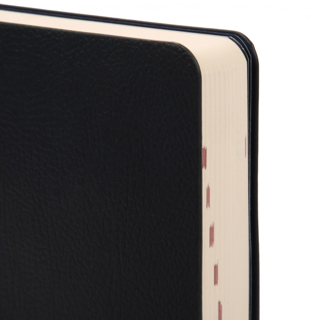 Тижневик Leo planner датований 2026 "Alpha", м‘який, темно-синій, 352 сторінки (252629)