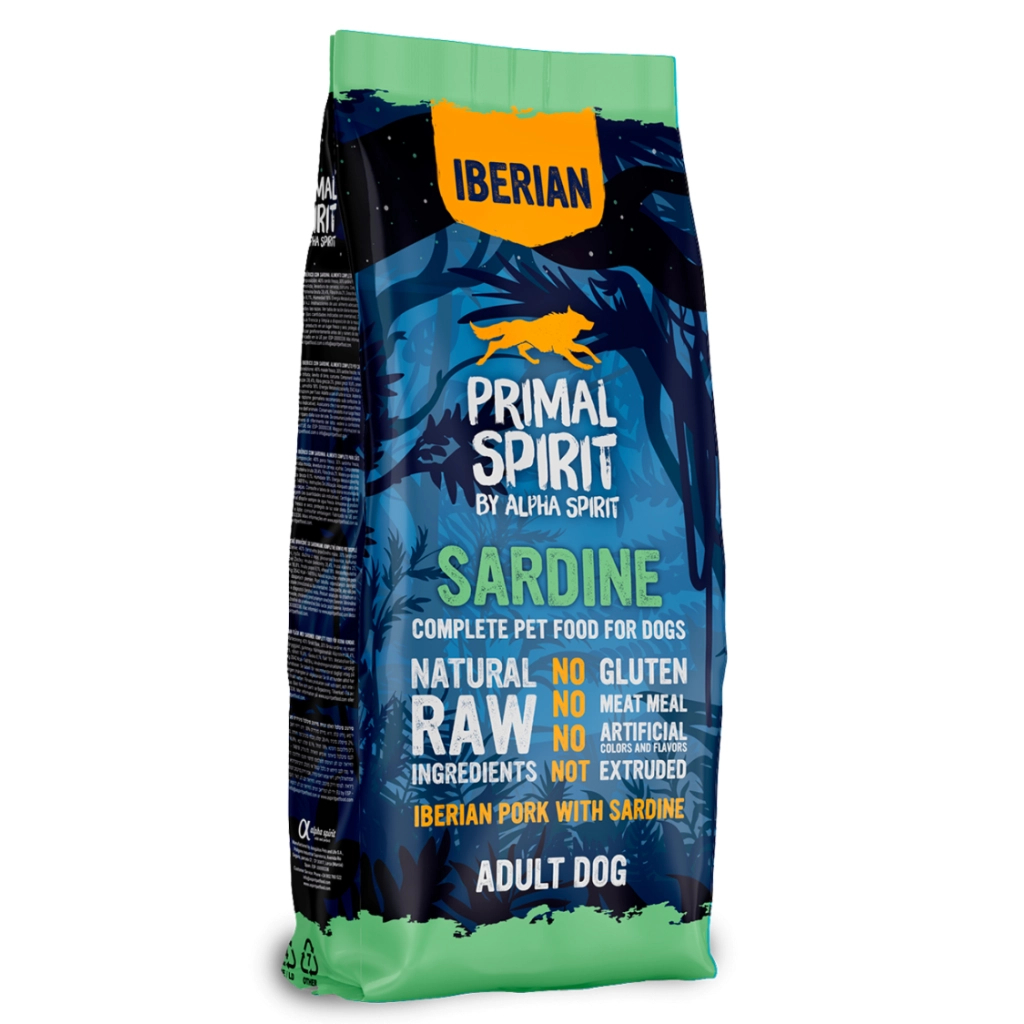 Сухий корм для собак Alpha Spirit Primal Iberian Sardine 12 кг (8436586311445) Сухий корм для собак Alpha Spirit Primal Iberian Sardine 12 кг (8436586311445)