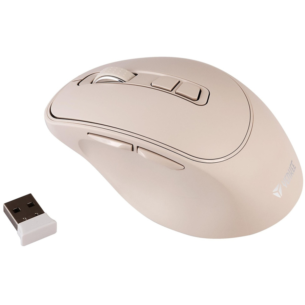 Мишка YENKEE YMS 2080BG Slider Wireless Beige (45019321) Мишка YENKEE YMS 2080BG Slider Wireless Beige (45019321)