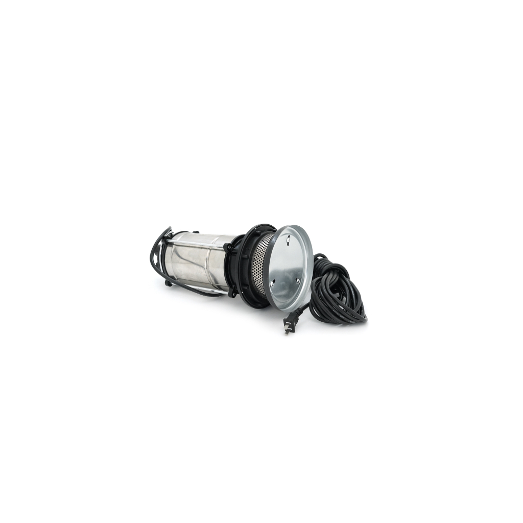 Заглибний насос Voltronic 1100W, 220V, до 4м³/год, підйом до 26м, 25мм, INOX, 410х195х225 мм, 11 кг. + перехідник (YT-P-1100-26)