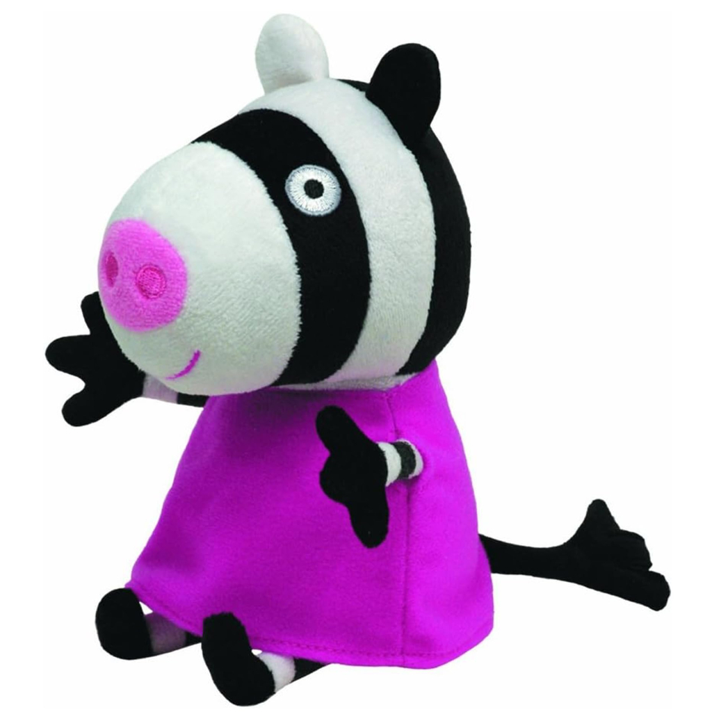 М'яка іграшка Ty Peppa Pig Zoe Zebra 15 см (46174) М'яка іграшка Ty Peppa Pig Zoe Zebra 15 см (46174)