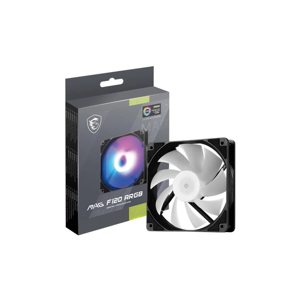 Кулер до корпусу MSI MAG F120 ARGB-1B