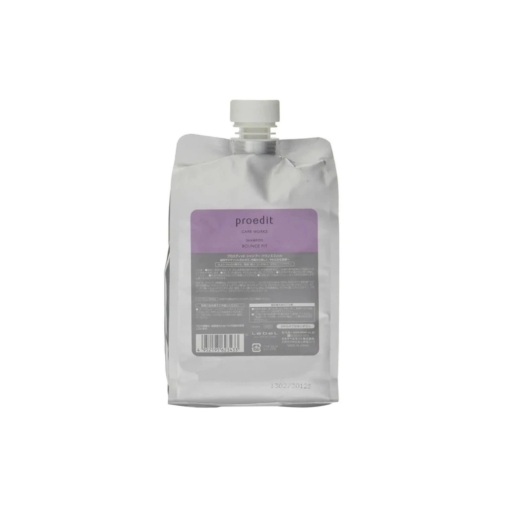Шампунь Lebel Proedit Bounce Fit Shampoo Відновлюючий 1000 мл (4952195623433)