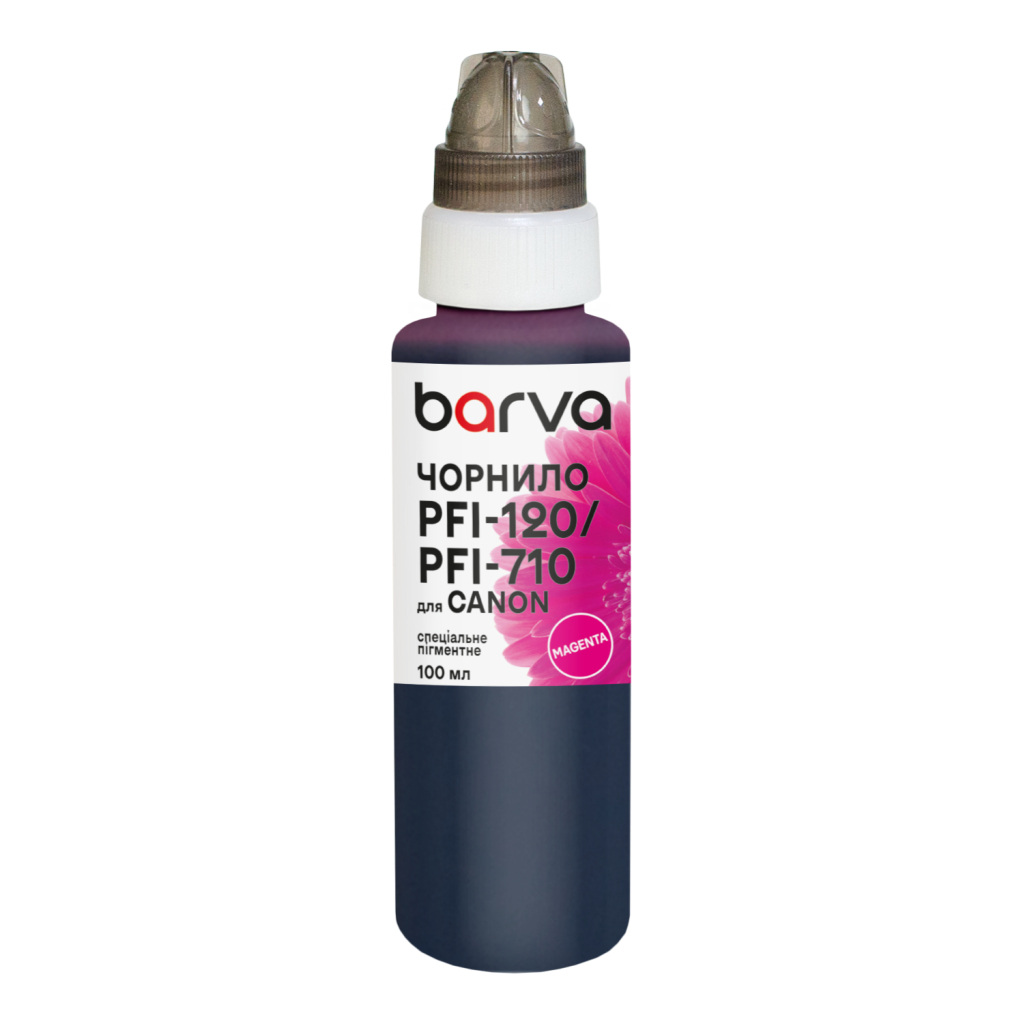 Чорнило Barva Canon PFI-120/PFI-710 100 мл, special, pigmented magenta (C120-896e)