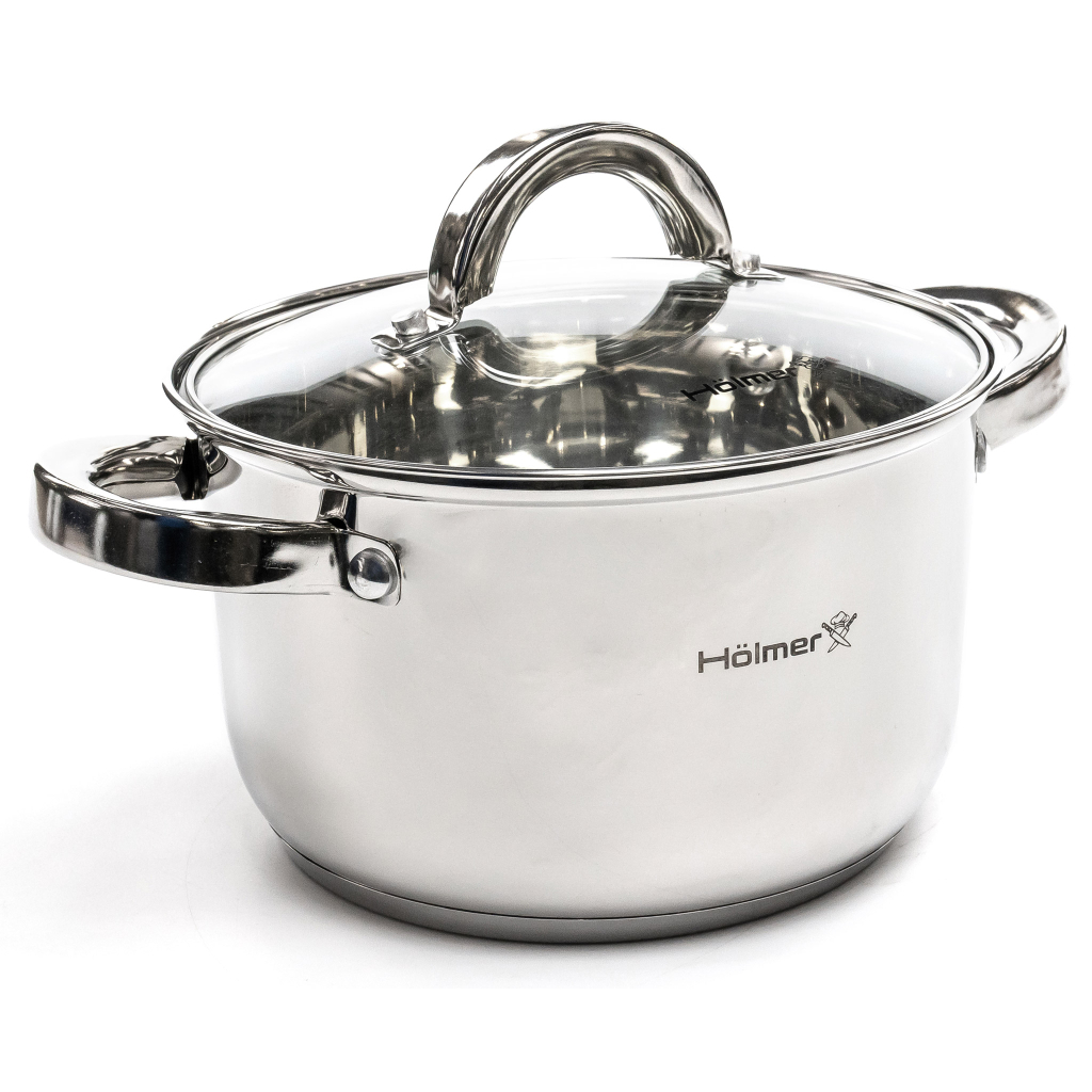 Каструля Hölmer з кришкою 2,6л (CR-18426-SS)