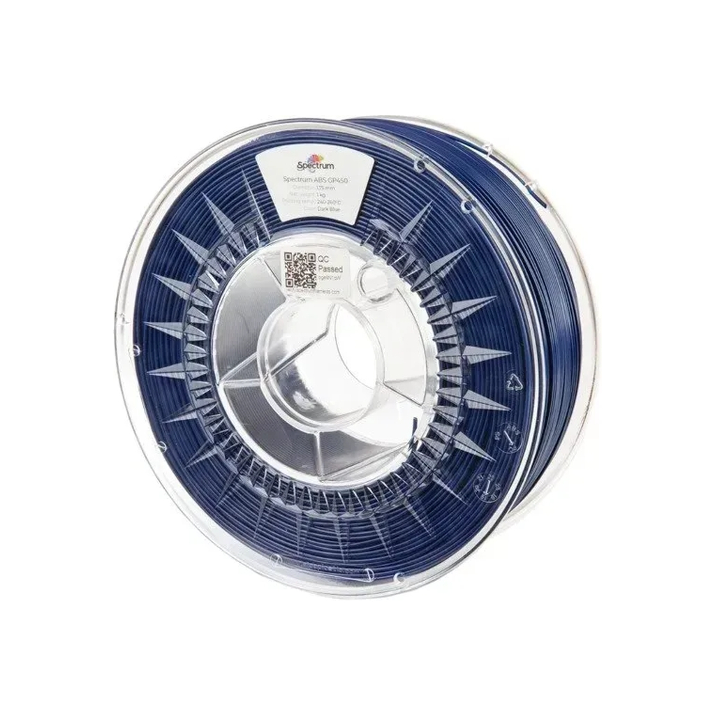Пластик для 3D-принтера Spectrum ABS GP450 1.75mm 1kg DARK BLUE (80347)