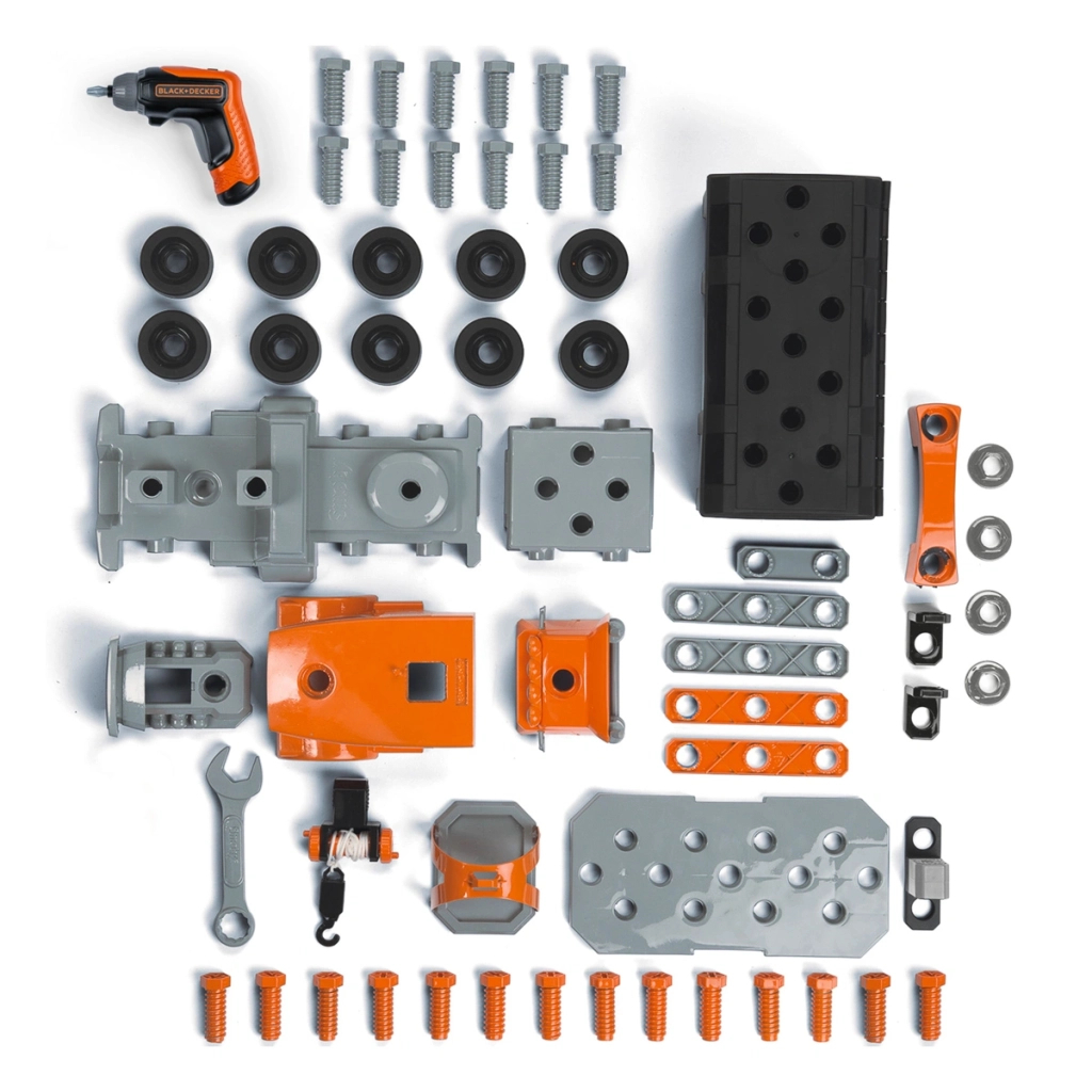 Ігровий набір Smoby Блек + Деккер. Вантажівка з шурупокрутом та аксесуарами (7600360941)