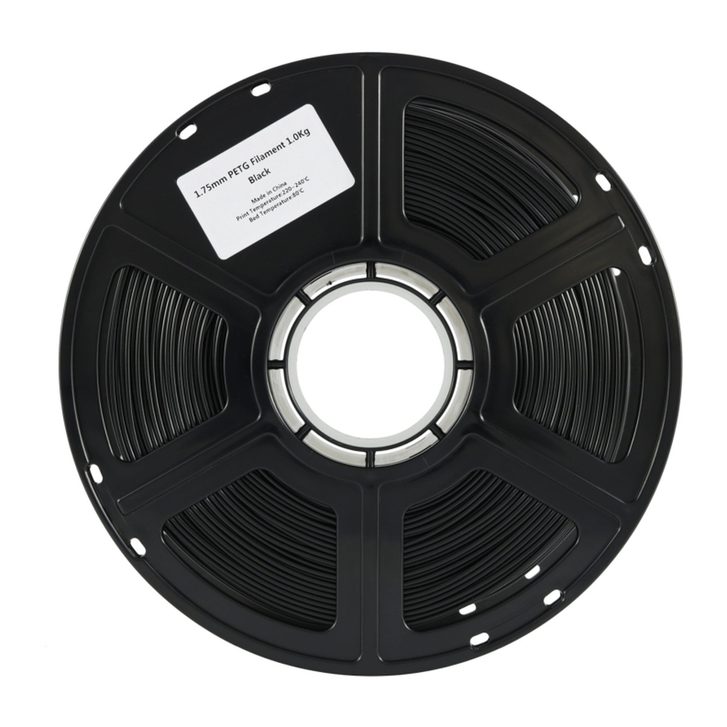 Пластик для 3D-принтера Flashforge PETG 1,75mm 1kg Black (PETB1)