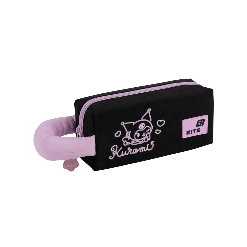 Пенал Kite 2703 HK-2 Kuromi чорно-рожевий (HK26-2703-2)