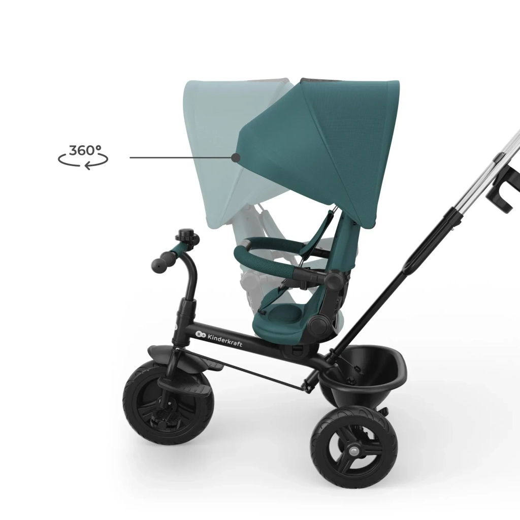 Дитячий велосипед Kinderkraft Aston 2 Plus Green (KRASTO02GREPL00) (5902533929917)
