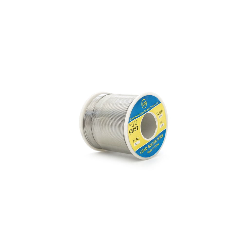 Припій для пайки Jufeng ПОС-63 (Sn63/Pb37), 0,8мм, 500гр.котушка (YT-SLF-Jufeng/37-0.8-500)