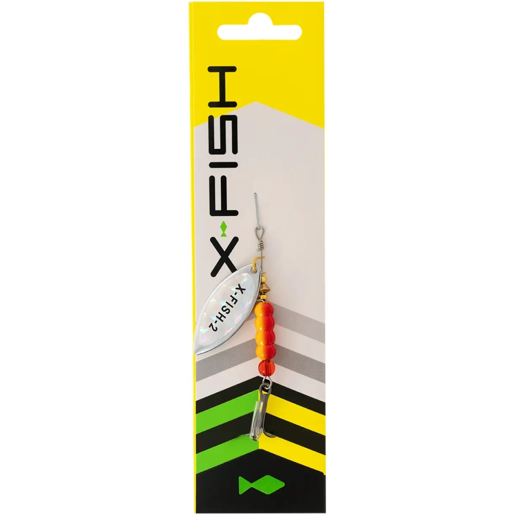 Блешня X-Fish Trophy 9g 2 Silver rainbow (1917.06.06)
